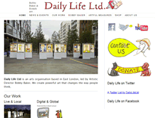 Tablet Screenshot of dailylifeltd.co.uk